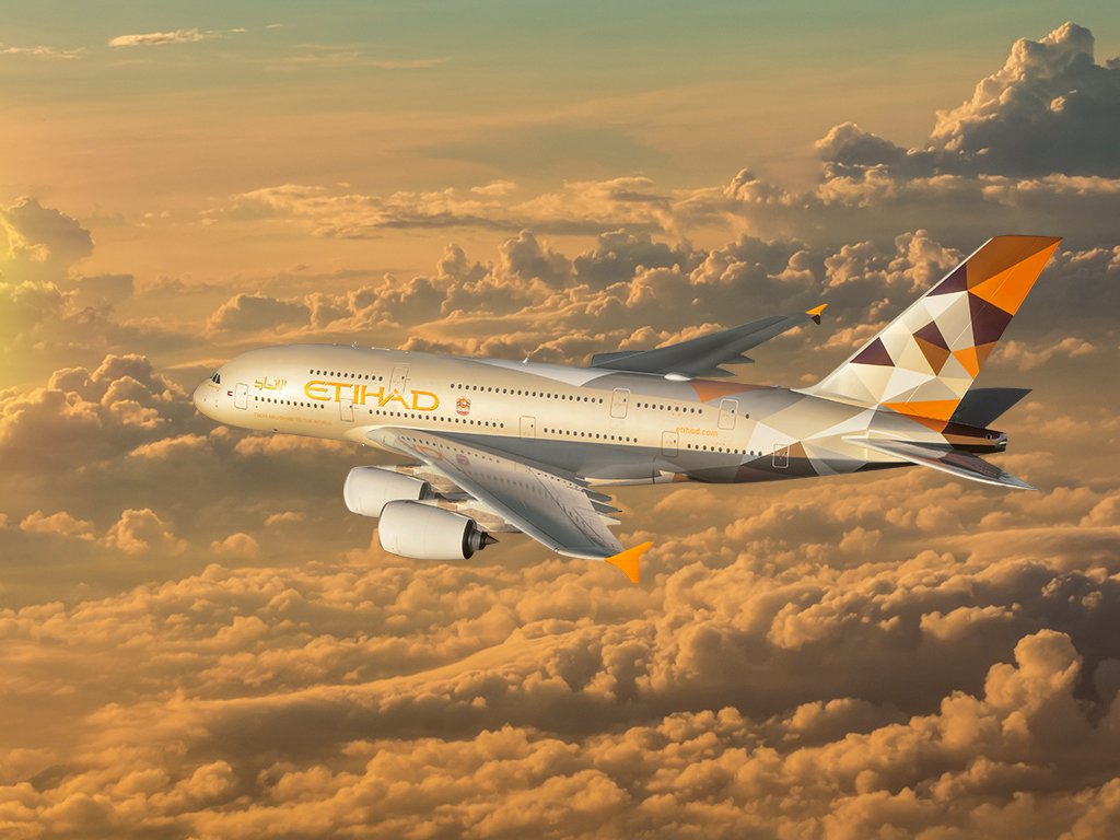 Планы компании Etihad по запуску авиарейсов Москва-Абу-Даби